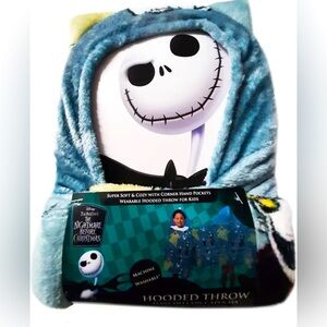 Nightmare Before Christmas Hooded Blanket